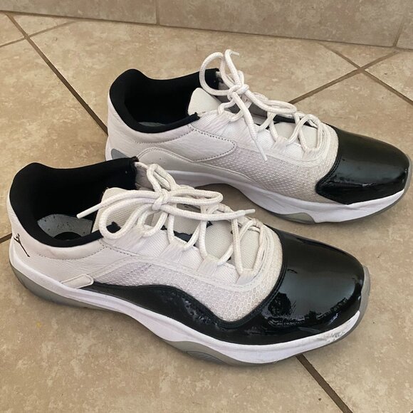 Jordan 11 Comfort Low White/Black - Picture 2 of 8